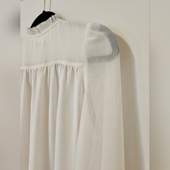 ARITZIA | Wilfred Midi Dress. Cream color. Sz S. - Picture 12 of 15